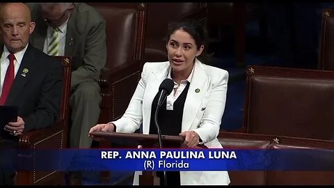 Rep. Luna | House Floor Remarks 7/12/23 | Speaks Out In Favor of Jackson-Roy Amendment