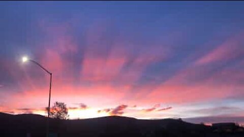 Heart-stoppingly beautiful California sunrise