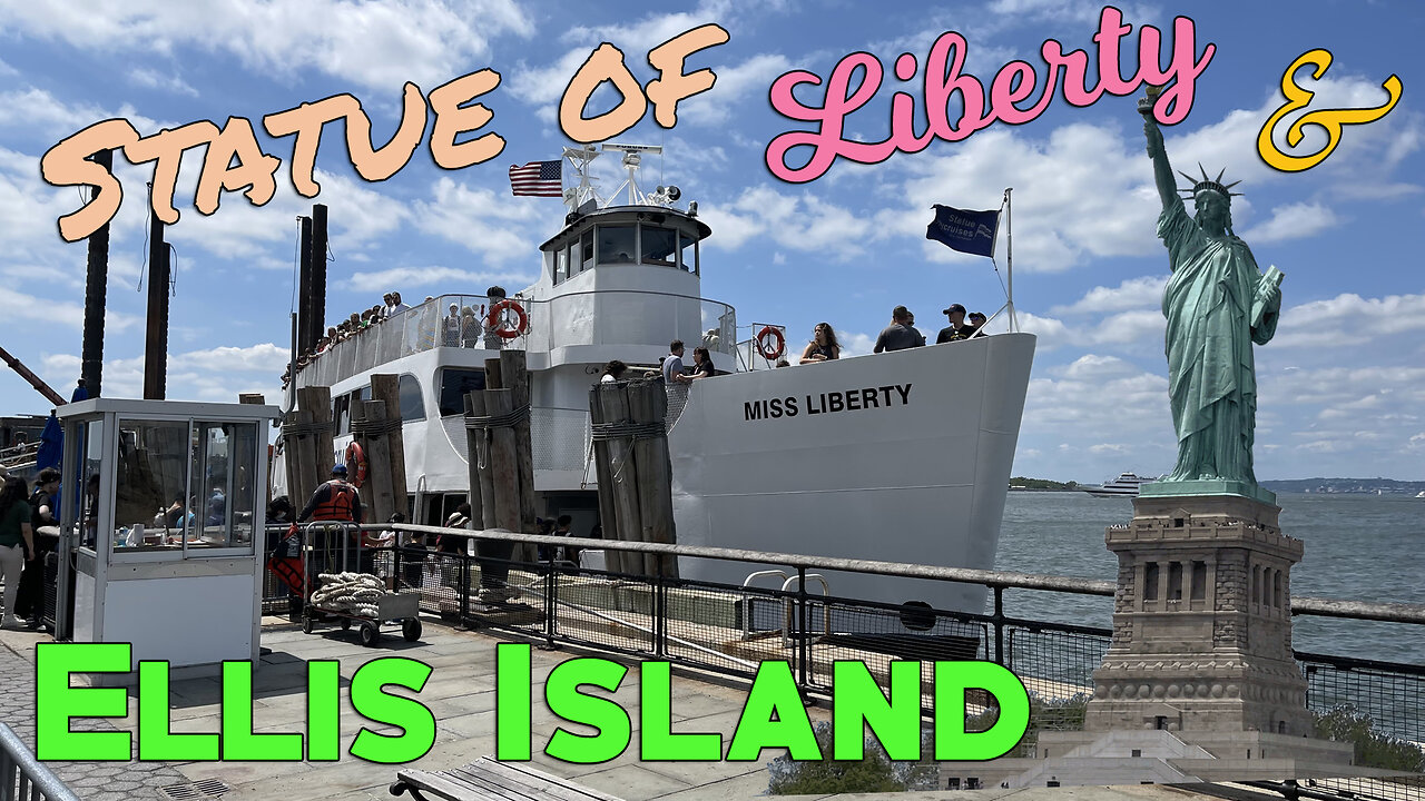 Statue of Liberty and Ellis Island Boat Ride - New York City - NARRATED