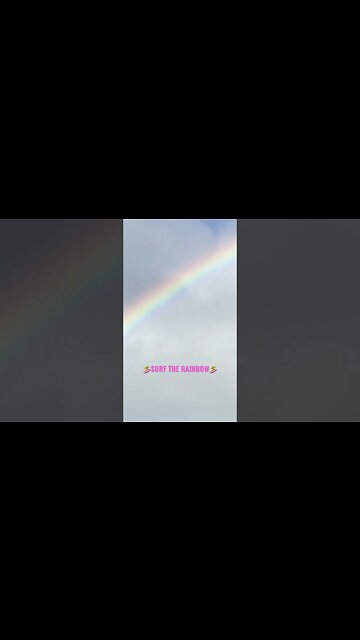 SPINNER DOLPHINS SWIMMING THROUGH THE RAINBOW GATE OF ALOHA