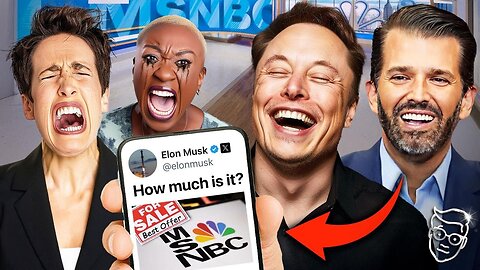 Elon Shocks World: Announces He Is BUYING MSNBC!? Internet Rejoices!!