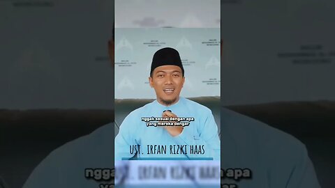 Bersabar dalam bergaul-Ustadz Irfan Rizki Haas #shorts