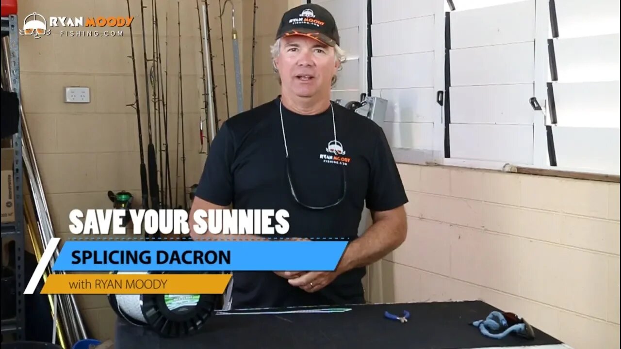 How to splice dacron for game fishing and to make lanyards