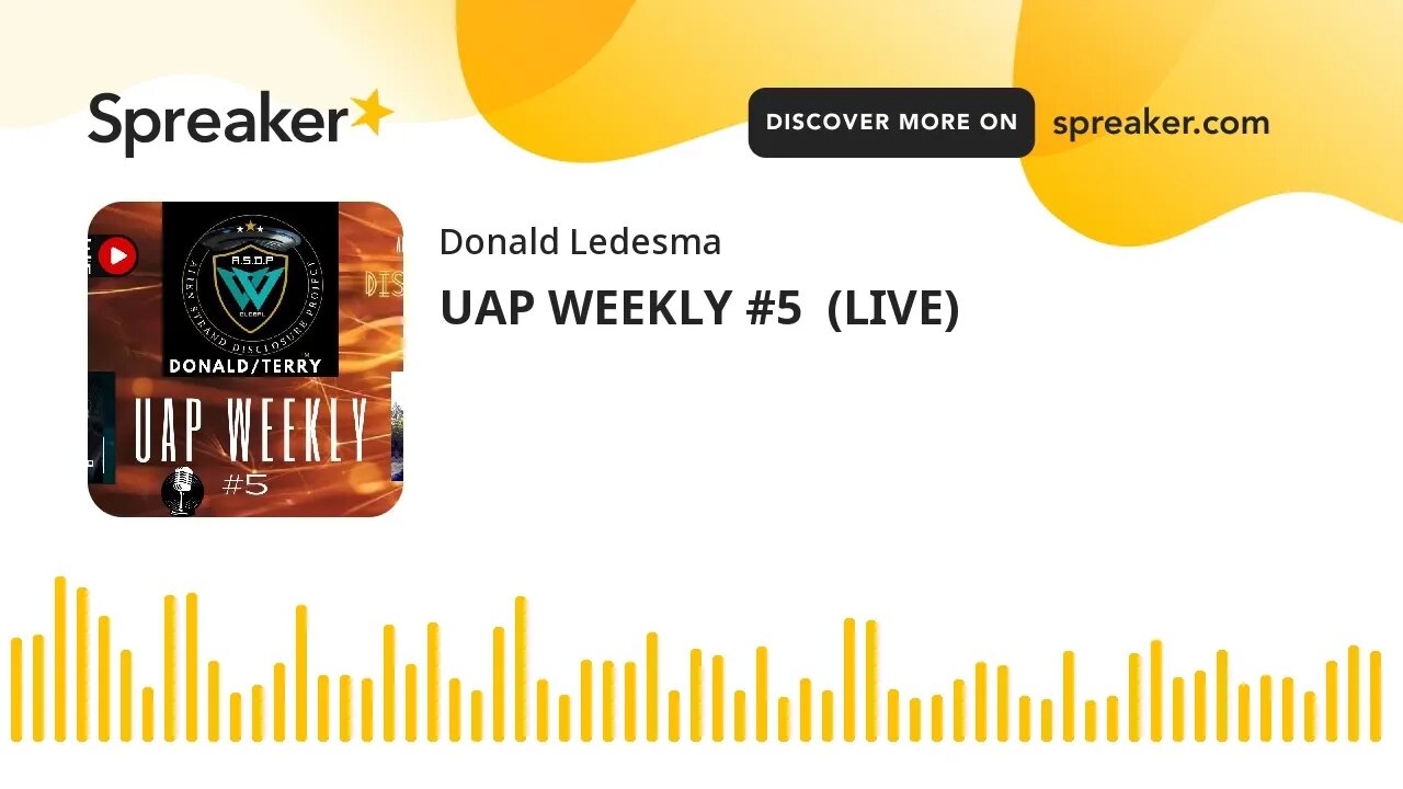 UAP WEEKLY #5 (LIVE)