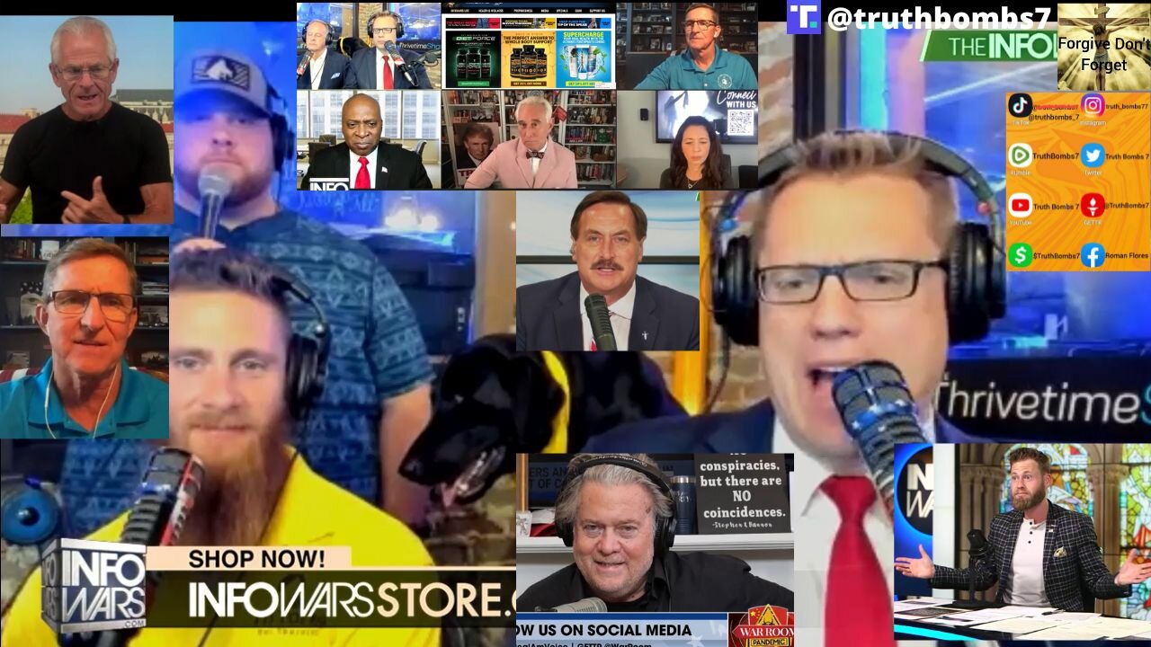 8/6/2022 FULL SHOW: Gen. Mike Flynn, Mike Lindell And Peter Navarro Break Down Democrat Corruption