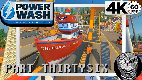 (PART 36) [Clean the Fishing Boat] PowerWash Simulator 4k60