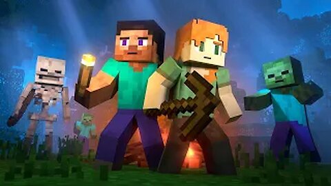 SURVIVAL-LIFE-FULL-MOVIE-Minecraft-Anima_1