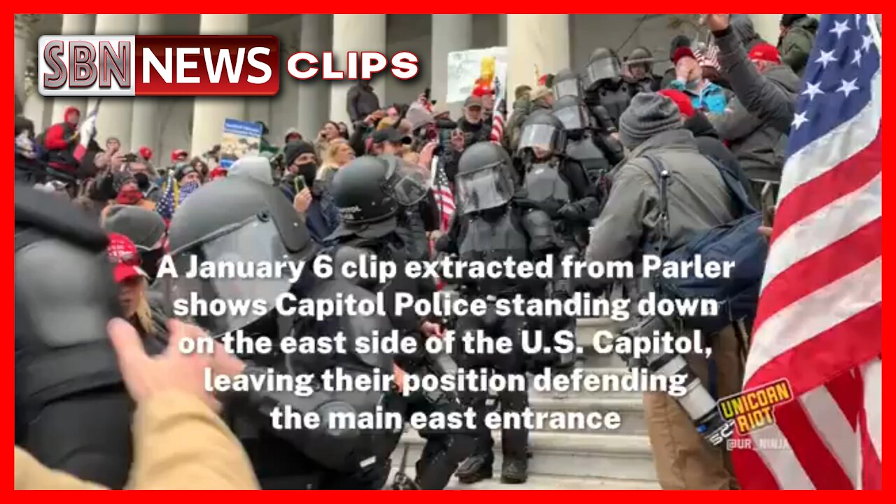 J6 Shows Capitol Police Standing Down on the East Side of the U.S. Capitol - 3630