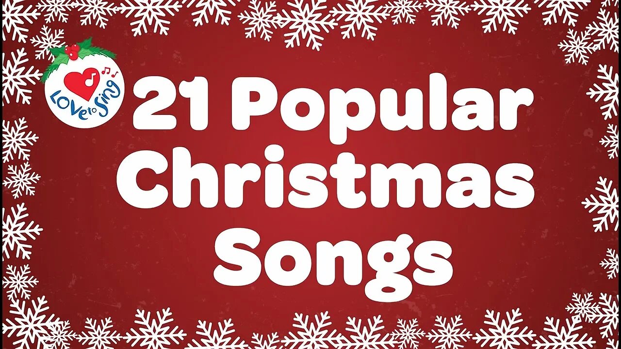 Top 21 Popular Christmas Songs and Carols Playlist 🎅🎄