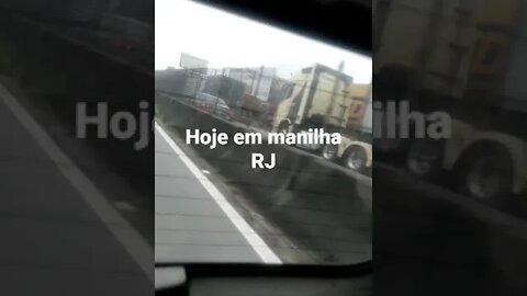 Manifestação em Manilha RJ