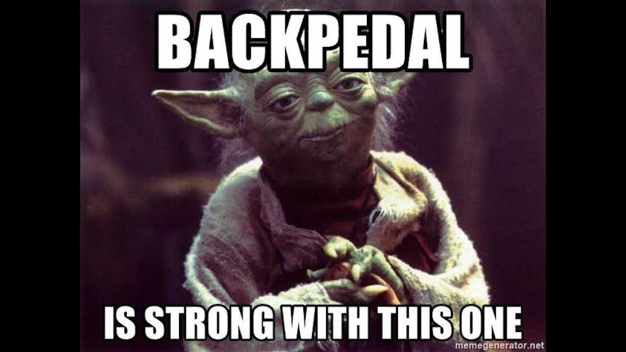 Back peddle