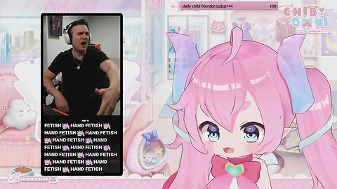 @chibidoki x @Nagzz "I don't have a hand fetish!" #vtuber #clips