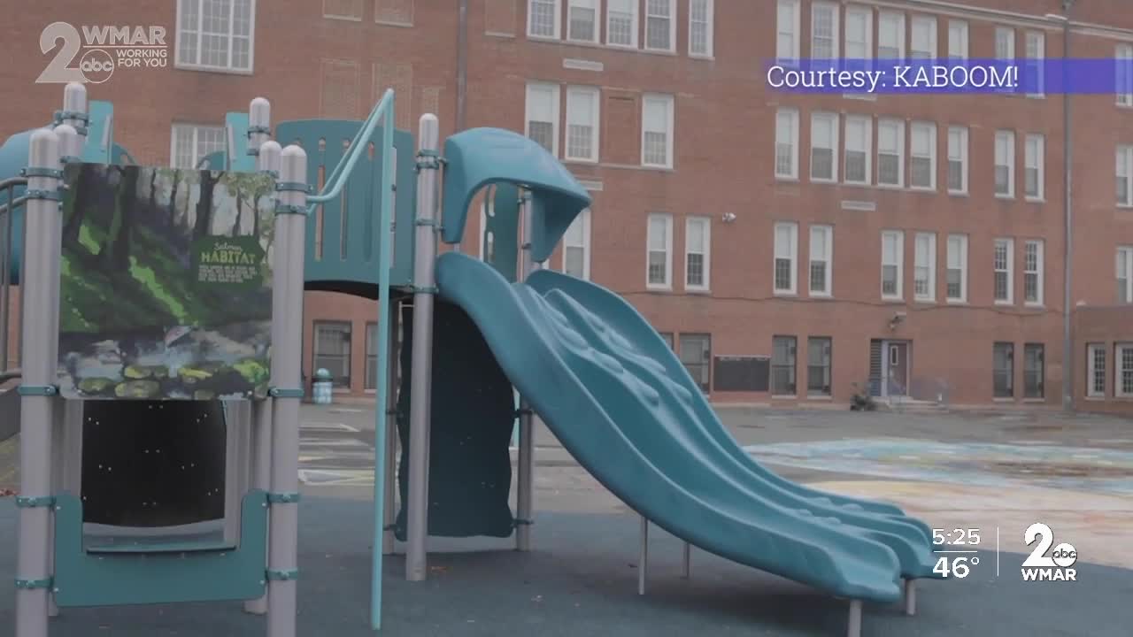 New playground in Baltimore created to help those hit hardest by COVID