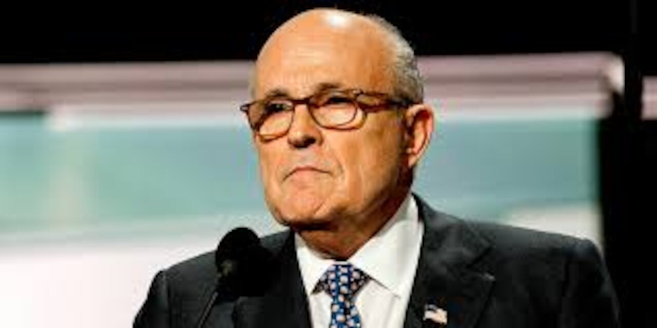 Rudy Giuliani in Awkward Bedroom Episode & Maria Bakalova During Post-Election Legal Battles?