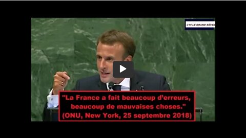 MACRON LE PRÉSIDENT QUI DÉTESTAIT LA FRANCE ET LES FRANÇAIS