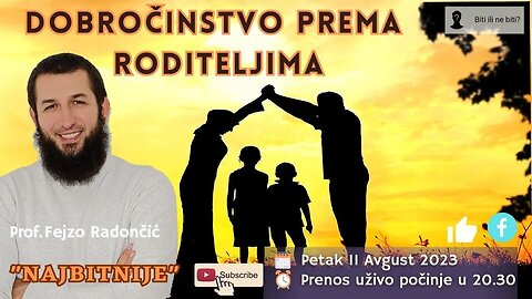 Dobročinstvo prema roditeljima