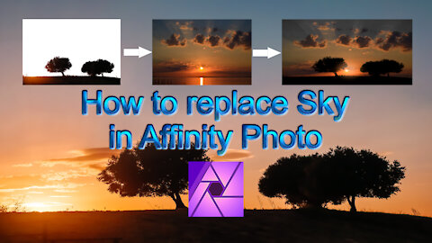 How to replace sky in Affinity Photo