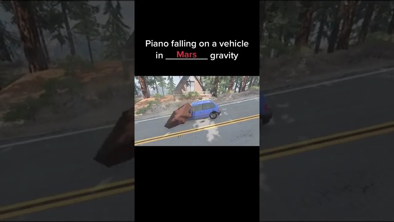 BeamNG DRIVE / did not hear the piano