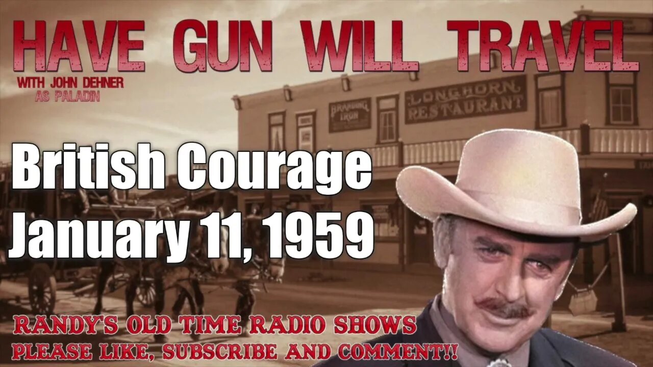 Have Gun Will Travel 008 British Courage January 11, 1959