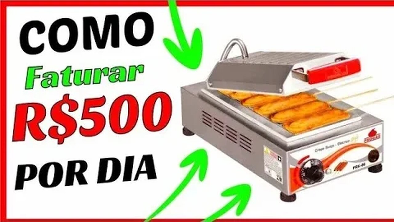 Máquina de Crepe no Palito | Ganhe Dinheiro Rápido | CREPE SUIÇO 100% LUCRATIVO