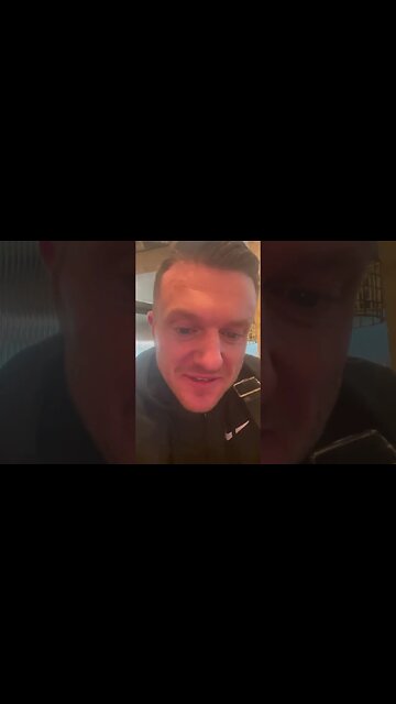 #trobinson: Tommy sums up his night as he prepares to move on... #urbanscoop #sharetherisk