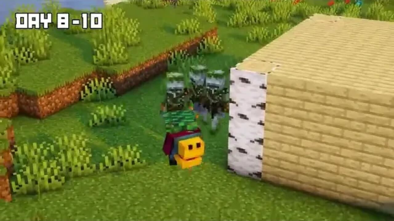 I # Survived # 100 # DAYS # as # a SNIFFER in HARDCORE Minecraft!