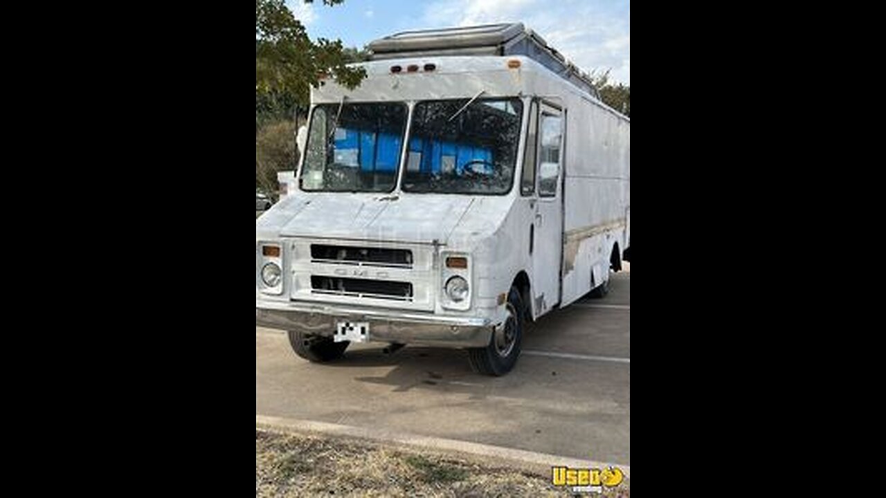 Ready to Customize - GMC P3500 Step Van | DIY All-Purpose Food Truck for Sale in Texas