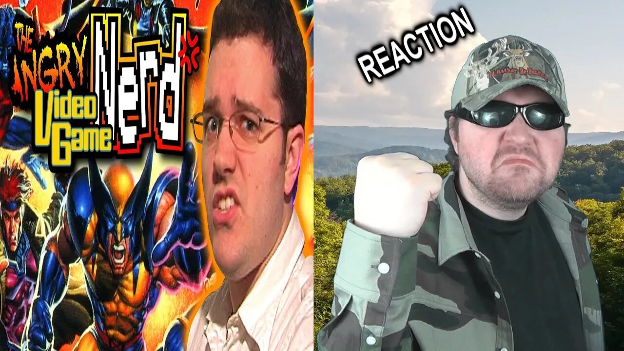 X-Men - Angry Video Game Nerd (AVGN) REACTION!!! (BBT)