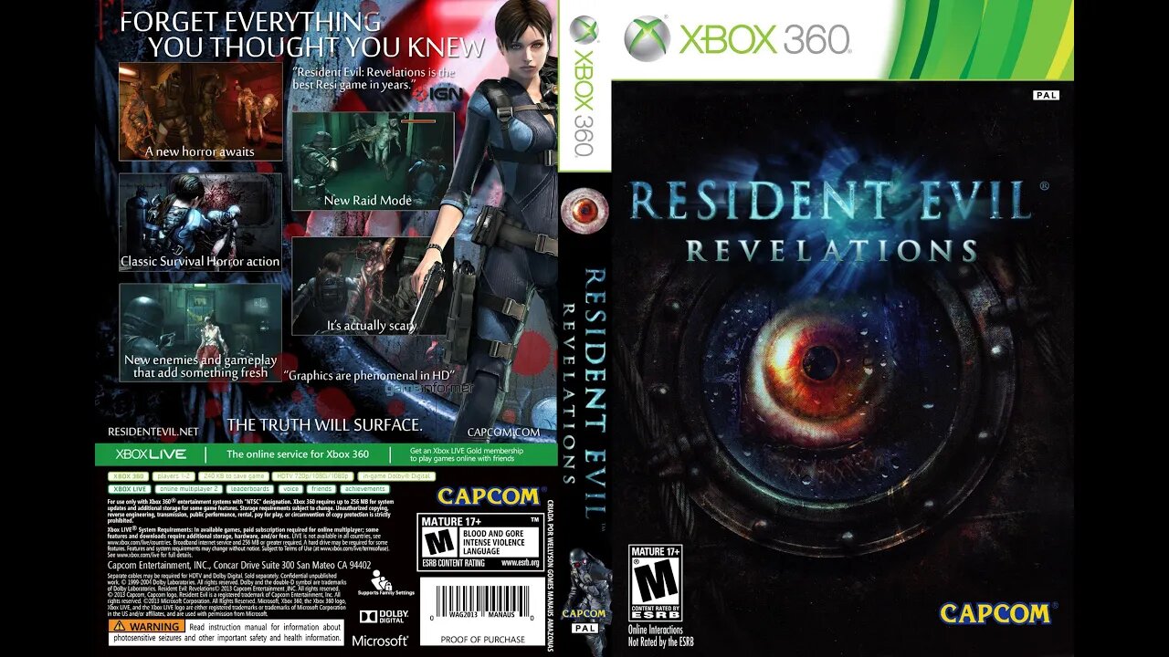 Resident Evil: Revelations - Parte 1 - Direto do XBOX 360