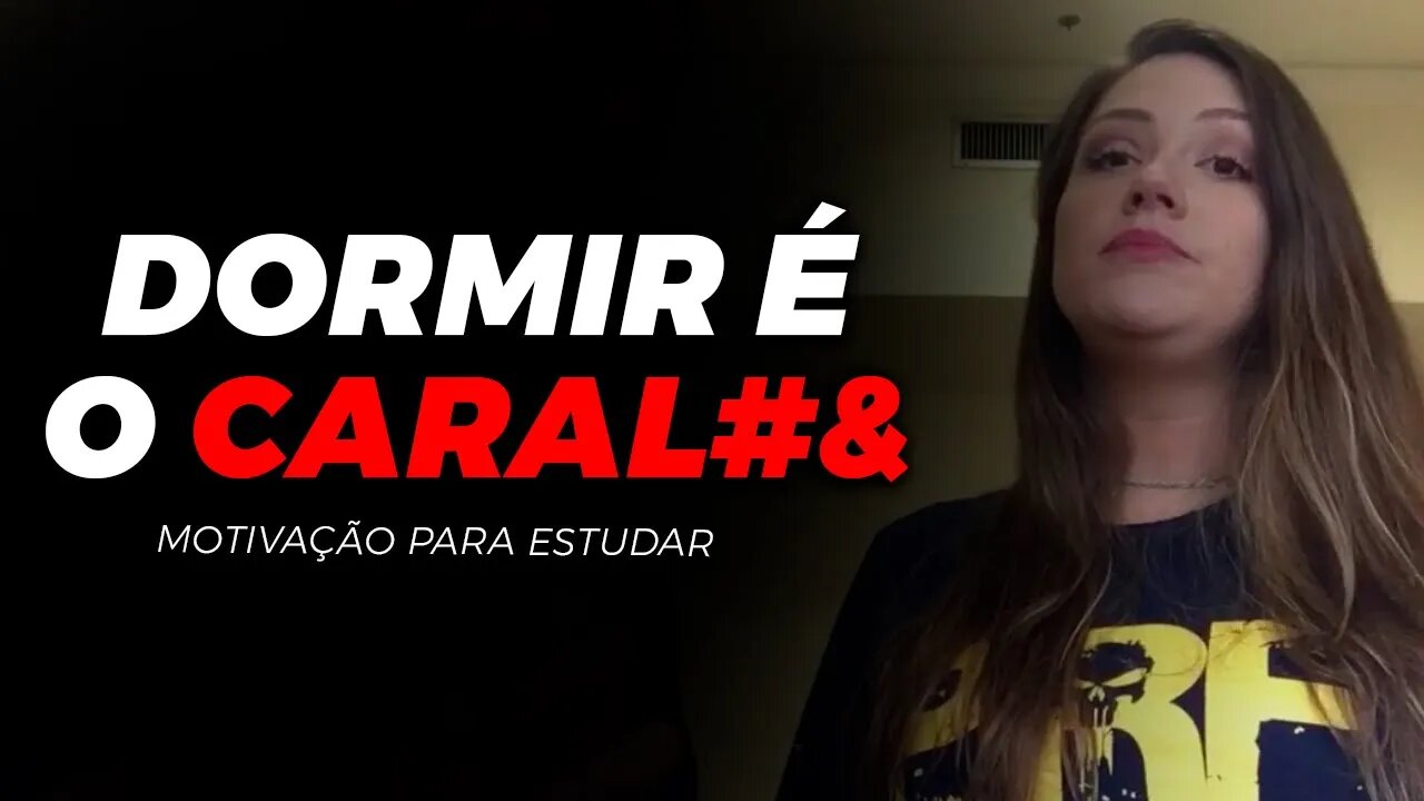 MELHOR MOTIVAÇÃO PARA ESTUDANTES (professora Adriane Fauth) - DORMIR OU ESTUDAR