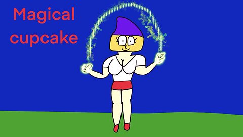 Magical cupcake