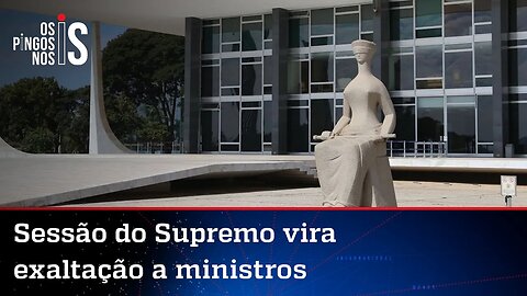 Ministros do STF fazem "afagos mútuos" e pedem "Judiciário forte"