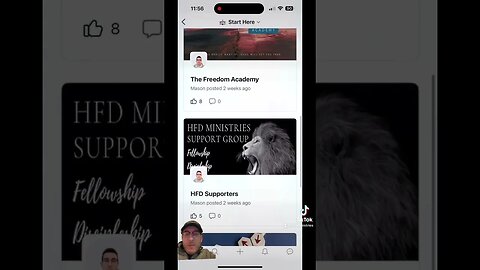 The HFD Ministries app (Freedom Academy Community)