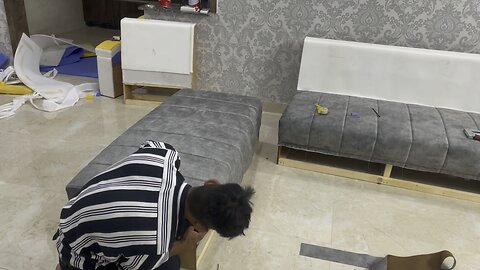 Sofa set making