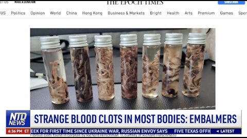 Embalmers: Strange New Blood Clots in Most Bodies