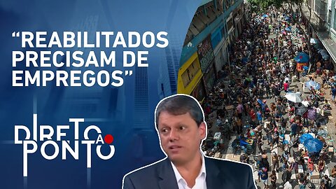 Cracolândia tem solução? Tarcísio de Freitas responde | DIRETO AO PONTO