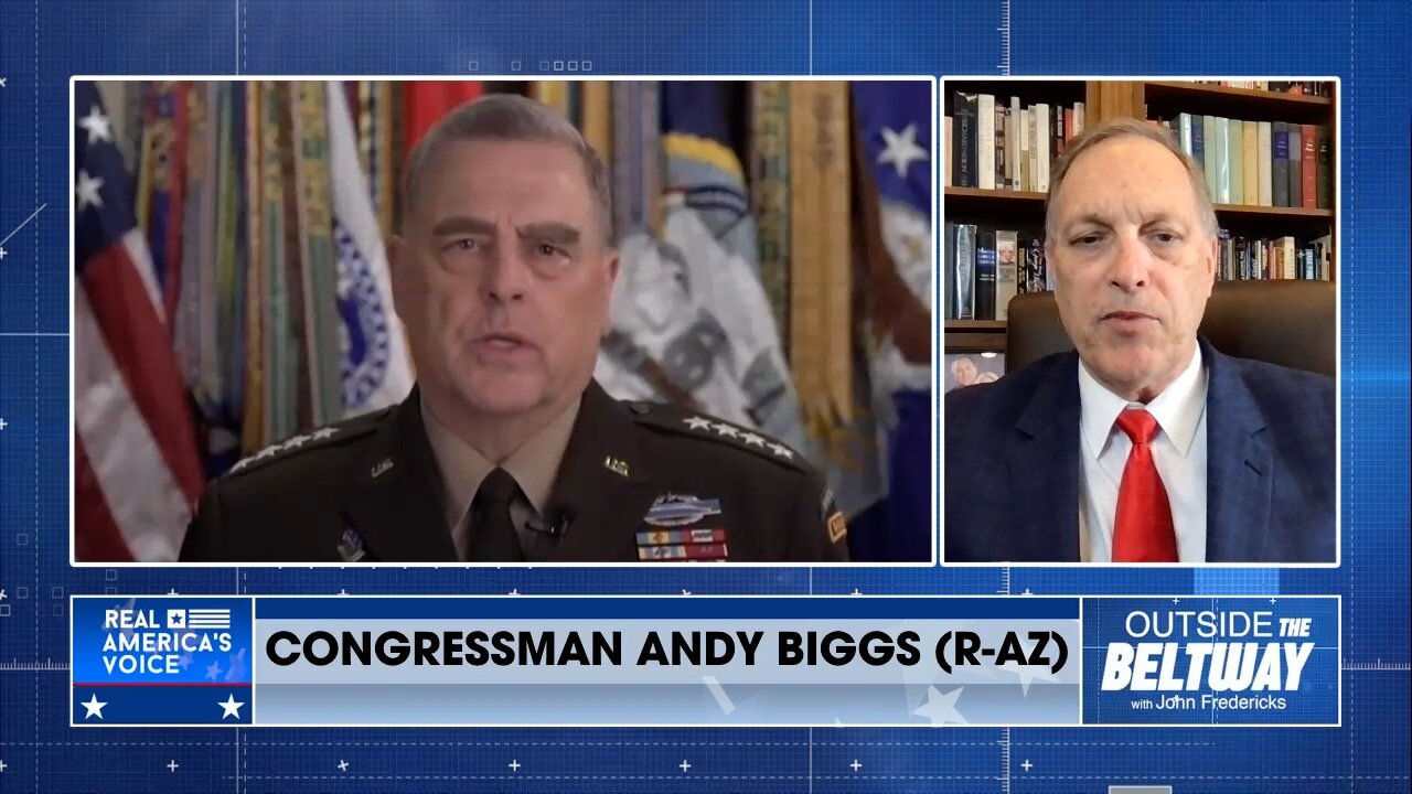 Rep. Andy Biggs calls for General Milley to testify before congress