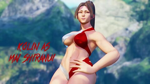 Street Fighter V Kolin as Mai Shiranui Outfit