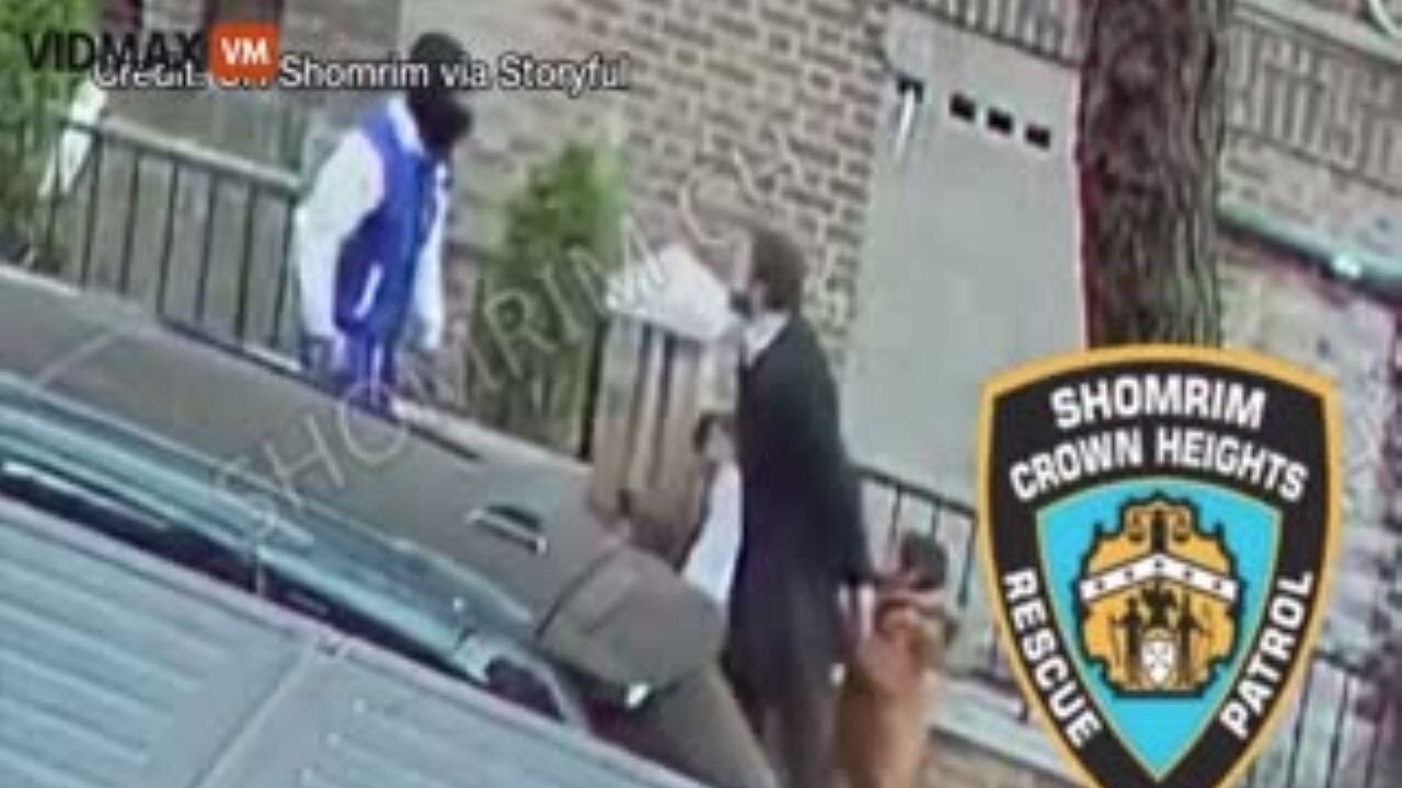 Scary Moment When A Masked Man Tried To Abduct A Child From His Father In Broad Daylight In Brooklyn