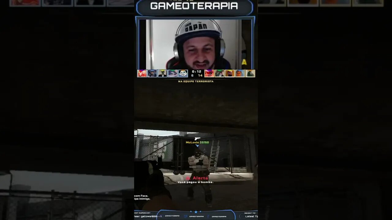 CS Raiz, Passa faca e picha em cima #counterstrike2 #csgo #cs2