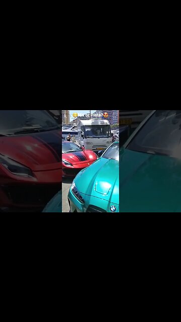 🤯BMW M4 Competition Convertible or Ferrari 488 Pista Tailor Made Filmed with Ray-Ban Wayfarer Storie