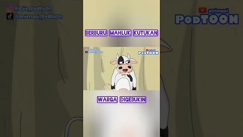 berburu mahluk kutukan!!animasi powtoon