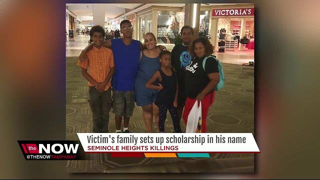 Parents of Seminole Heights victim, Anthony Naiboa, start scholarship in son's name