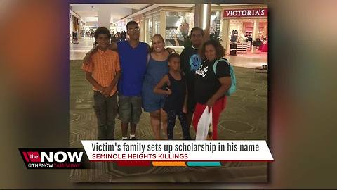 Parents of Seminole Heights victim, Anthony Naiboa, start scholarship in son's name