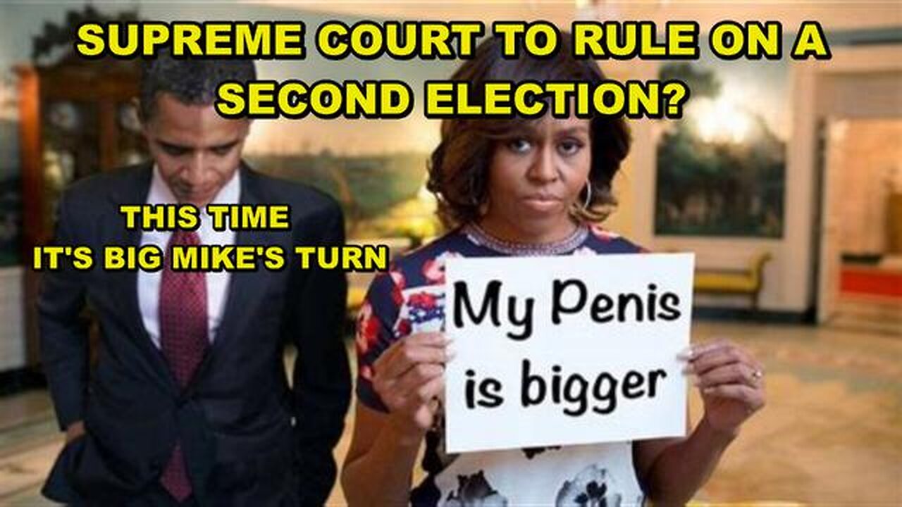 UPREME COURT MAY RULE ON A 2ND ELECTION - ARE YOU KIDDING ME? - THE DEMS FRAUD MUST BE SHOWN