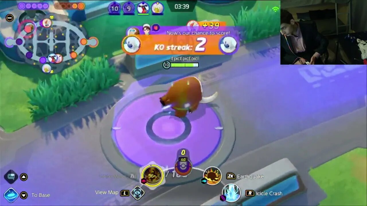 Pokemon Unite Competitive Online Multiplayer Match #2 On The Nintendo Switch With Live Commentary