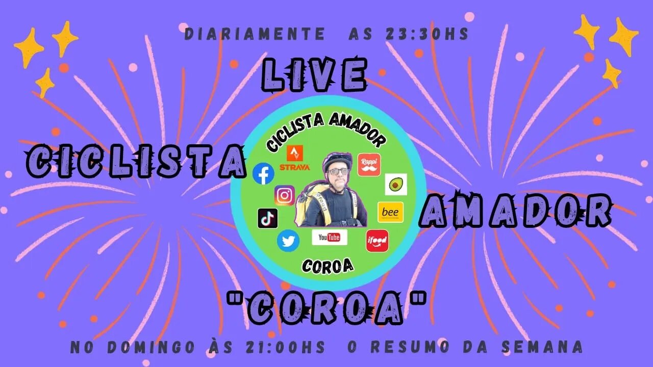 Ciclista Amador live NO AGUARDO DAS RESERVAS RAPPI #74/23 @CiclistAmadorcoroa