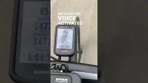 Is This A NEW Garmin Edge 840 with Voice Commands? #Shorts