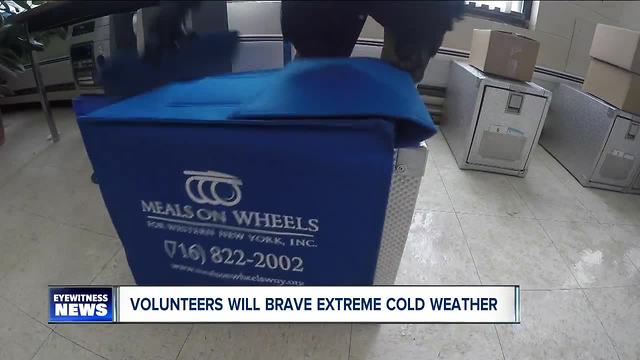 Volunteers will brave extreme cold weather