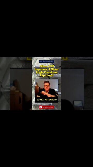 #VinceLanci : #Silver COT Improves & #SilverEagle Premiums Explained